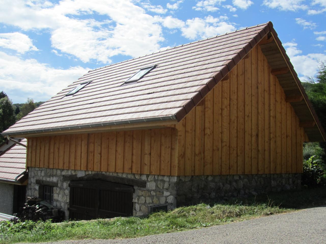 Surélévation d'une maison à Massignieu-de-Rives (3)