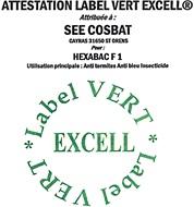 Attestation Label Vert Excell