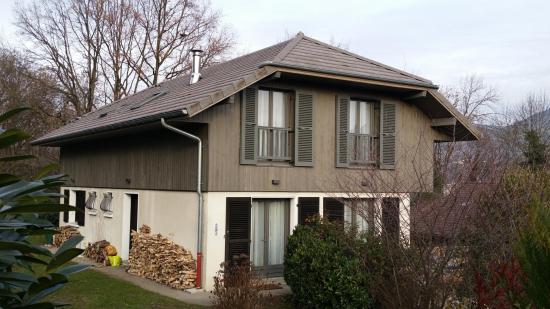 Surélévation d'une habitation avec parois à ossature bois à Tresserve (73)